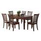 Traditional Solid Wood Dining Set Standard Height wth 4 Legs Base Dining¬†Room¬†Set Clearhalo 'Dining Room Sets' 'Dining Tables & Seating' 'dining_room_set' 'furn' 'furn_dining_room_set' 'Furniture' 'furniture_dining_room_set' 'Kitchen & Dining Furniture' 'kitchen&dining_furn' 'kitchen' 3385278