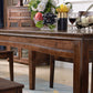 Traditional Solid Wood Dining Set Standard Height wth 4 Legs Base Dining¬†Room¬†Set Clearhalo 'Dining Room Sets' 'Dining Tables & Seating' 'dining_room_set' 'furn' 'furn_dining_room_set' 'Furniture' 'furniture_dining_room_set' 'Kitchen & Dining Furniture' 'kitchen&dining_furn' 'kitchen' 3385279