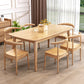Minimalist Solid Wood Dining Set Standard Height with 4 Legs Base Dining¬†Room Set for Home Use Clearhalo 'Dining Room Sets' 'Dining Tables & Seating' 'dining_room_set' 'furn' 'furn_dining_room_set' 'Furniture' 'furniture_dining_room_set' 'Kitchen & Dining Furniture' 'kitchen&dining_furn' 'kitchen' 3385300