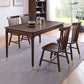 Contemporary Wooden Dining Set Standard Height Dining¬†Room¬†Table¬†Set for Home Use Clearhalo 'Dining Room Sets' 'Dining Tables & Seating' 'dining_room_set' 'furn' 'furn_dining_room_set' 'Furniture' 'furniture_dining_room_set' 'Kitchen & Dining Furniture' 'kitchen&dining_furn' 'kitchen' 3401377
