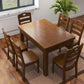 Traditional Standard Solid Wood Dining Room Set of Rectangle Shape for Kitchen Table Set Clearhalo 'Dining Room Sets' 'Dining Tables & Seating' 'dining_room_set' 'furn' 'furn_dining_room_set' 'Furniture' 'furniture_dining_room_set' 'Kitchen & Dining Furniture' 'kitchen&dining_furn' 'kitchen' 3401466