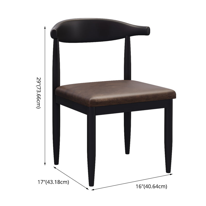 Industrial Dining Room Set with Rectangle Table and Black Legs Kitchen Table Set Clearhalo 'Dining Room Sets' 'Dining Tables & Seating' 'dining_room_set' 'furn' 'furn_dining_room_set' 'Furniture' 'furniture_dining_room_set' 'Kitchen & Dining Furniture' 'kitchen&dining_furn' 'kitchen' 3401597