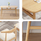 Contemporary Solid Wood Rectangle Shape Dining Furniture 4 Wood Legs Table for Kitchen Clearhalo 'Dining Room Sets' 'Dining Tables & Seating' 'dining_room_set' 'furn' 'furn_dining_room_set' 'Furniture' 'furniture_dining_room_set' 'Kitchen & Dining Furniture' 'kitchen&dining_furn' 'kitchen' 3401604