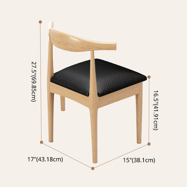 Contemporary Solid Wood Rectangle Shape Dining Furniture 4 Wood Legs Table for Kitchen Clearhalo 'Dining Room Sets' 'Dining Tables & Seating' 'dining_room_set' 'furn' 'furn_dining_room_set' 'Furniture' 'furniture_dining_room_set' 'Kitchen & Dining Furniture' 'kitchen&dining_furn' 'kitchen' 3401608