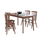 Modern Kitchen Wooden Dining Furniture Set with Rectangle Table Formal Dining¬†Room¬†Table¬†Set Clearhalo 'Dining Room Sets' 'Dining Tables & Seating' 'dining_room_set' 'furn' 'furn_dining_room_set' 'Furniture' 'furniture_dining_room_set' 'Kitchen & Dining Furniture' 'kitchen&dining_furn' 'kitchen' 3401689