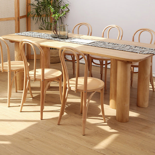 Contemporary Wooden Dining¬†Room¬†Set Rectangle Formal Dining Table Furniture Clearhalo 'Dining Room Sets' 'Dining Tables & Seating' 'dining_room_set' 'furn' 'furn_dining_room_set' 'Furniture' 'furniture_dining_room_set' 'Kitchen & Dining Furniture' 'kitchen&dining_furn' 'kitchen' 3401755