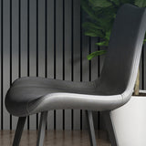 Minimalist Sintered Stone Dining Room Set with Rectangle Top and Pedestal Base Dining Furniture Clearhalo 'Dining Room Sets' 'Dining Tables & Seating' 'dining_room_set' 'furn' 'furn_dining_room_set' 'Furniture' 'furniture_dining_room_set' 'Kitchen & Dining Furniture' 'kitchen&dining_furn' 'kitchen' 3401853