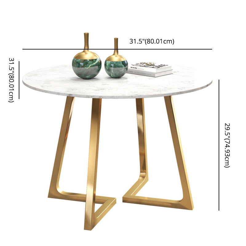 Scandinavian Style Fixed Dining¬†Room¬†Table¬†Set with 4 Legs Base Dining Furniture Clearhalo 'Dining Room Sets' 'Dining Tables & Seating' 'dining_room_set' 'furn' 'furn_dining_room_set' 'Furniture' 'furniture_dining_room_set' 'Kitchen & Dining Furniture' 'kitchen&dining_furn' 'kitchen' 3401953