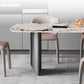 Modern Style Sintered Stone Dining Table with Rectangle Shape Standard Height Table for Home Use Clearhalo 'Dining Room Sets' 'Dining Tables & Seating' 'dining_room_set' 'furn' 'furn_dining_room_set' 'Furniture' 'furniture_dining_room_set' 'Kitchen & Dining Furniture' 'kitchen&dining_furn' 'kitchen' 3407173