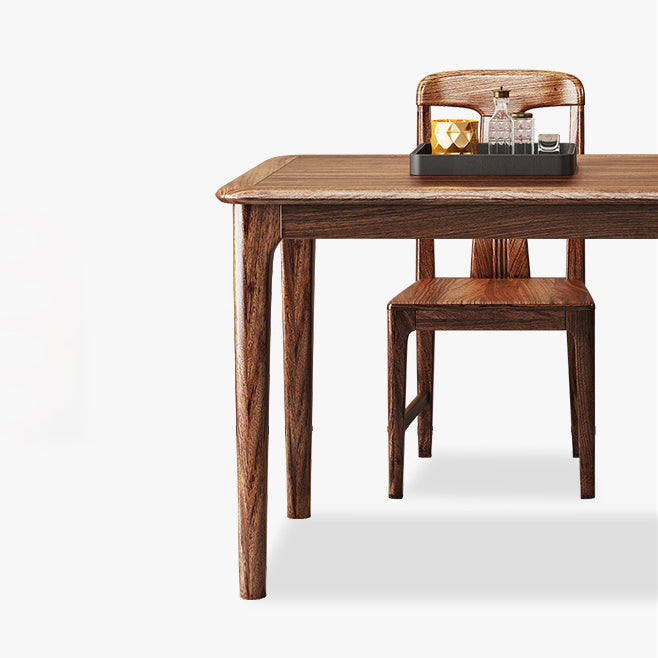 Traditional Style Solid Wood Rectangle Dining¬†Room¬†Set Standard Height Home Dining Table Furniture Clearhalo 'Dining Room Sets' 'Dining Tables & Seating' 'dining_room_set' 'furn' 'furn_dining_room_set' 'Furniture' 'furniture_dining_room_set' 'Kitchen & Dining Furniture' 'kitchen&dining_furn' 'kitchen' 3407270