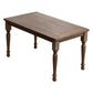 Country Solid Wood Dining Table Set with 4 Legs Base Dining Room Furniture for Home Use Clearhalo 'Dining Room Sets' 'Dining Tables & Seating' 'dining_room_set' 'furn' 'furn_dining_room_set' 'Furniture' 'furniture_dining_room_set' 'Kitchen & Dining Furniture' 'kitchen&dining_furn' 'kitchen' 3407336