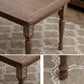 Country Solid Wood Dining Table Set with 4 Legs Base Dining Room Furniture for Home Use Clearhalo 'Dining Room Sets' 'Dining Tables & Seating' 'dining_room_set' 'furn' 'furn_dining_room_set' 'Furniture' 'furniture_dining_room_set' 'Kitchen & Dining Furniture' 'kitchen&dining_furn' 'kitchen' 3407337