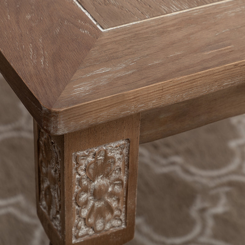 Country Solid Wood Dining Table Set with 4 Legs Base Dining Room Furniture for Home Use Clearhalo 'Dining Room Sets' 'Dining Tables & Seating' 'dining_room_set' 'furn' 'furn_dining_room_set' 'Furniture' 'furniture_dining_room_set' 'Kitchen & Dining Furniture' 'kitchen&dining_furn' 'kitchen' 3407339