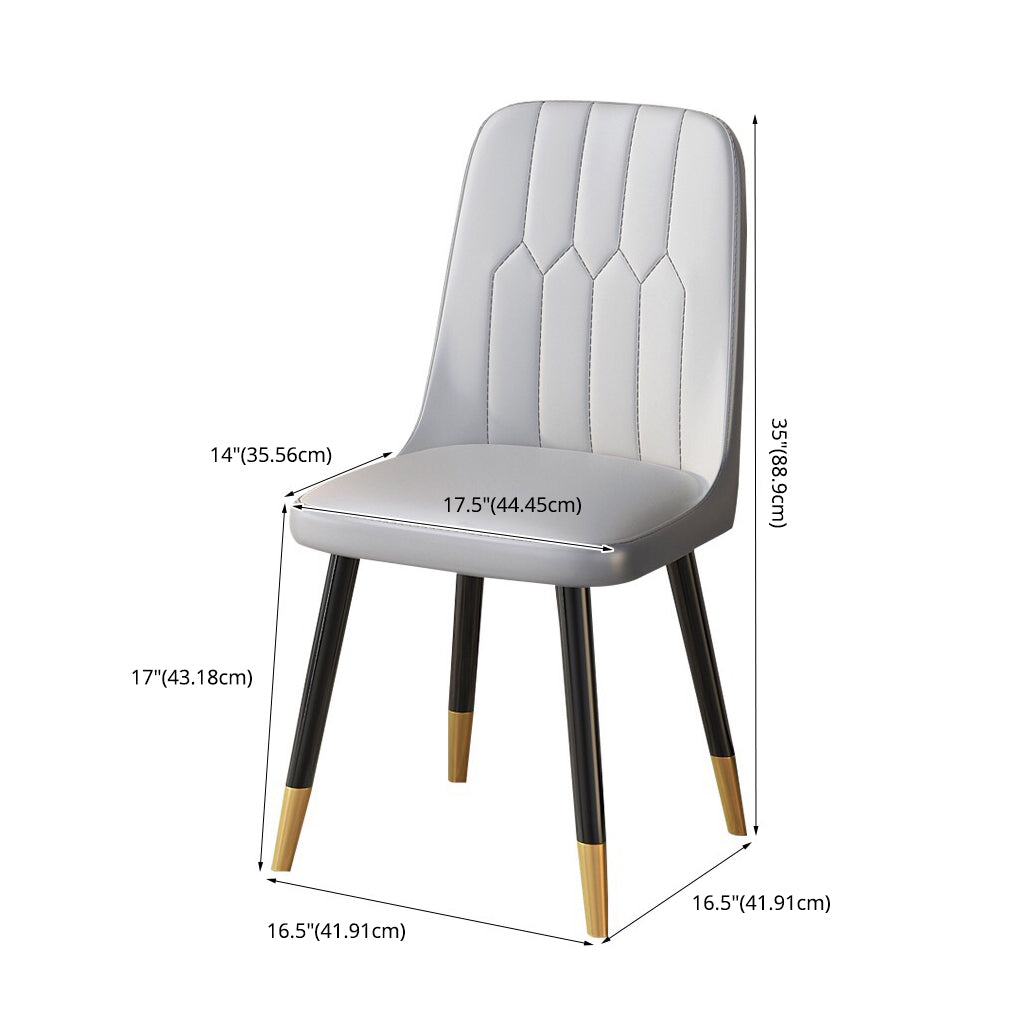Traditional Sintered Stone Top Dining Set with 4 Black Metallic Legs for Dining Furniture Clearhalo 'Dining Room Sets' 'Dining Tables & Seating' 'dining_room_set' 'furn' 'furn_dining_room_set' 'Furniture' 'furniture_dining_room_set' 'Kitchen & Dining Furniture' 'kitchen&dining_furn' 'kitchen' 3407408