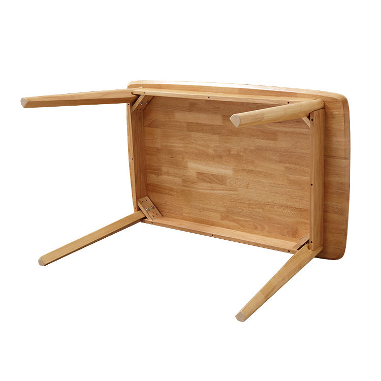 Modern Style Solid Wood Brown Dining¬†Room¬†Set with Rectangle Table Home Dining Table Furniture Clearhalo 'Dining Room Sets' 'Dining Tables & Seating' 'dining_room_set' 'furn' 'furn_dining_room_set' 'Furniture' 'furniture_dining_room_set' 'Kitchen & Dining Furniture' 'kitchen&dining_furn' 'kitchen' 3407441