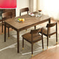 Modern Solid Wood Brown Dining¬†Room¬†Set with Rectangle Table Dining Table Furniture for Home Use Clearhalo 'Dining Room Sets' 'Dining Tables & Seating' 'dining_room_set' 'furn' 'furn_dining_room_set' 'Furniture' 'furniture_dining_room_set' 'Kitchen & Dining Furniture' 'kitchen&dining_furn' 'kitchen' 3407450
