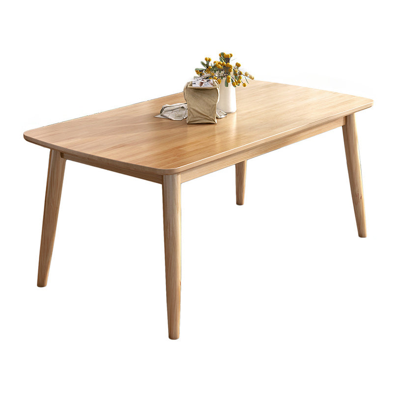 Modern Solid Wood Rectangle Dining¬†Room¬†Set Home Use Dining Table Furniture Table Only Clearhalo 'Dining Room Sets' 'Dining Tables & Seating' 'dining_room_set' 'furn' 'furn_dining_room_set' 'Furniture' 'furniture_dining_room_set' 'Kitchen & Dining Furniture' 'kitchen&dining_furn' 'kitchen' 3407461