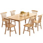 Modern Solid Wood Rectangle Dining¬†Room¬†Set Home Use Dining Table Furniture Clearhalo 'Dining Room Sets' 'Dining Tables & Seating' 'dining_room_set' 'furn' 'furn_dining_room_set' 'Furniture' 'furniture_dining_room_set' 'Kitchen & Dining Furniture' 'kitchen&dining_furn' 'kitchen' 3407465