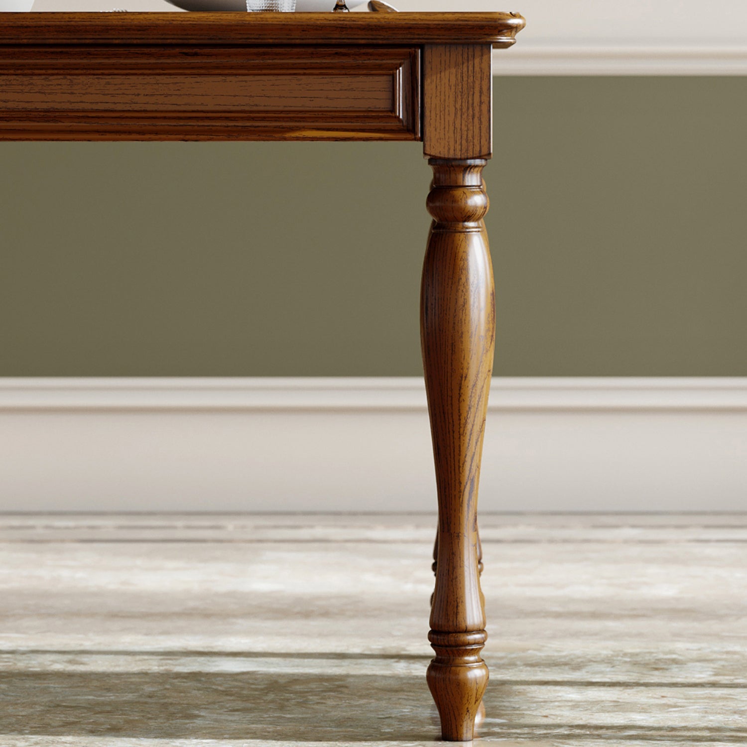 Traditional Solid Wood Dining Set Standard Height with Rectangle Top Dining¬†Room¬†Set Clearhalo 'Dining Room Sets' 'Dining Tables & Seating' 'dining_room_set' 'furn' 'furn_dining_room_set' 'Furniture' 'furniture_dining_room_set' 'Kitchen & Dining Furniture' 'kitchen&dining_furn' 'kitchen' 3407603