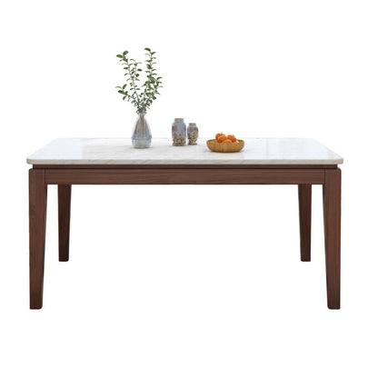 Scandinavian Solid Wood Base Dining Table Rectangle Formal Dinette Set for Home Table Only Clearhalo 'Dining Room Sets' 'Dining Tables & Seating' 'dining_room_set' 'furn' 'furn_dining_room_set' 'Furniture' 'furniture_dining_room_set' 'Kitchen & Dining Furniture' 'kitchen&dining_furn' 'kitchen' 3409193