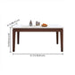 Scandinavian Solid Wood Base Dining Table Rectangle Formal Dinette Set for Home Clearhalo 'Dining Room Sets' 'Dining Tables & Seating' 'dining_room_set' 'furn' 'furn_dining_room_set' 'Furniture' 'furniture_dining_room_set' 'Kitchen & Dining Furniture' 'kitchen&dining_furn' 'kitchen' 3409202