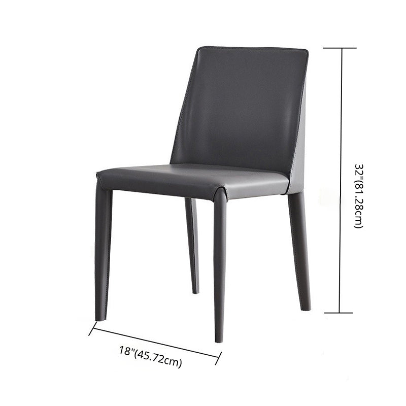 Minimalist Style Dining Table Set with Sintered Stone Table and PU Chairs Clearhalo 'Dining Room Sets' 'Dining Tables & Seating' 'dining_room_set' 'furn' 'furn_dining_room_set' 'Furniture' 'furniture_dining_room_set' 'Kitchen & Dining Furniture' 'kitchen&dining_furn' 'kitchen' 3413436