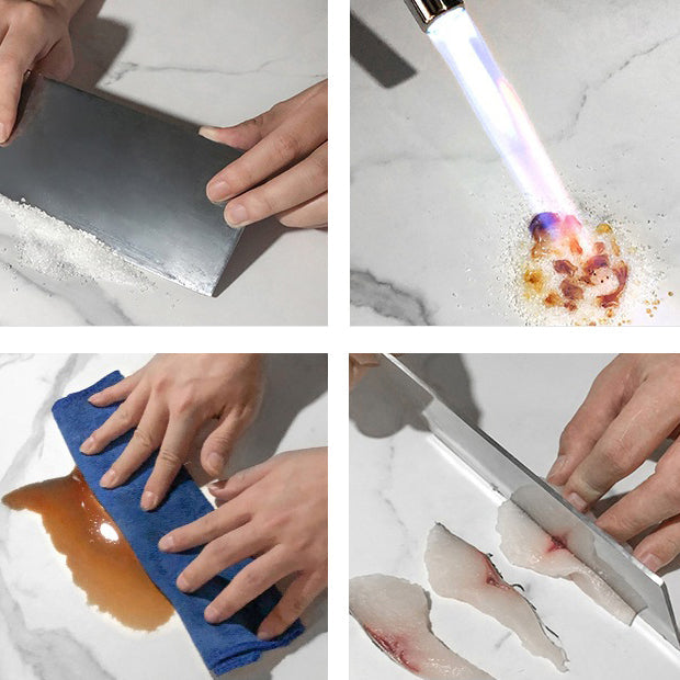 Modern Sintered Stone Table Set of 5/7 with Rectangle Table Dining Set with PU Leather Chairs Clearhalo 'Dining Room Sets' 'Dining Tables & Seating' 'dining_room_set' 'furn' 'furn_dining_room_set' 'Furniture' 'furniture_dining_room_set' 'Kitchen & Dining Furniture' 'kitchen&dining_furn' 'kitchen' 3413485