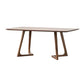 Minimalist Style Solid Wood Top Dining Table Set of Rectangle Shape Formal Dinette Set Clearhalo 'Dining Room Sets' 'Dining Tables & Seating' 'dining_room_set' 'furn' 'furn_dining_room_set' 'Furniture' 'furniture_dining_room_set' 'Kitchen & Dining Furniture' 'kitchen&dining_furn' 'kitchen' 3413565