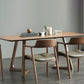 Minimalist Style Solid Wood Top Dining Table Set of Rectangle Shape Formal Dinette Set Clearhalo 'Dining Room Sets' 'Dining Tables & Seating' 'dining_room_set' 'furn' 'furn_dining_room_set' 'Furniture' 'furniture_dining_room_set' 'Kitchen & Dining Furniture' 'kitchen&dining_furn' 'kitchen' 3413567