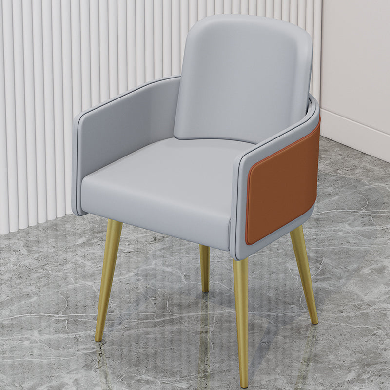 Modern Sintered Stone Top Standard Dining Set White Rectangle Shape Dining Set with Double Pedestal Clearhalo 'Dining Room Sets' 'Dining Tables & Seating' 'dining_room_set' 'furn' 'furn_dining_room_set' 'Furniture' 'furniture_dining_room_set' 'Kitchen & Dining Furniture' 'kitchen&dining_furn' 'kitchen' 3413725