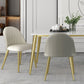 Minimalist Sintered Stone White Dining Set White Standard Dining Set for Kitchen Clearhalo 'Dining Room Sets' 'Dining Tables & Seating' 'dining_room_set' 'furn' 'furn_dining_room_set' 'Furniture' 'furniture_dining_room_set' 'Kitchen & Dining Furniture' 'kitchen&dining_furn' 'kitchen' 3413750