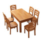 Contemporary Dining Table Sets with Solid Wood Dining Table and Chairs Clearhalo 'Dining Room Sets' 'Dining Tables & Seating' 'dining_room_set' 'furn' 'furn_dining_room_set' 'Furniture' 'furniture_dining_room_set' 'Kitchen & Dining Furniture' 'kitchen&dining_furn' 'kitchen' 3413818