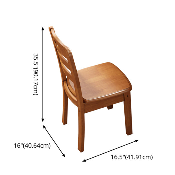 Contemporary Dining Table Sets with Solid Wood Dining Table and Chairs Clearhalo 'Dining Room Sets' 'Dining Tables & Seating' 'dining_room_set' 'furn' 'furn_dining_room_set' 'Furniture' 'furniture_dining_room_set' 'Kitchen & Dining Furniture' 'kitchen&dining_furn' 'kitchen' 3413822