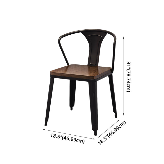 Industrial Style Solid Wood Top Dining Room Set with 4 Legs Table Dining Table Furniture Clearhalo 'Dining Room Sets' 'Dining Tables & Seating' 'dining_room_set' 'furn' 'furn_dining_room_set' 'Furniture' 'furniture_dining_room_set' 'Kitchen & Dining Furniture' 'kitchen&dining_furn' 'kitchen' 3413991