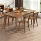 Modern Style Solid Wood Dining Set with Standard Height Table and 4 Legs Base for Home Use Ladder Back 5 Piece Set Clearhalo 'Dining Room Sets' 'Dining Tables & Seating' 'dining_room_set' 'furn' 'furn_dining_room_set' 'Furniture' 'furniture_dining_room_set' 'Kitchen & Dining Furniture' 'kitchen&dining_furn' 'kitchen' 3422184