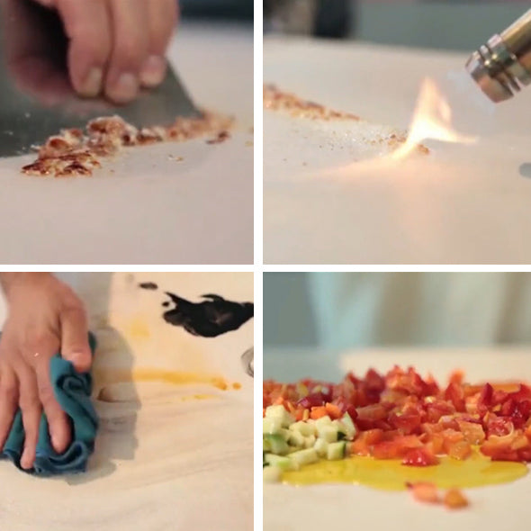 Modern White Slate Dining Set with Rectangle Table White Dining Set with 4 Legs Base Clearhalo 'Dining Room Sets' 'Dining Tables & Seating' 'dining_room_set' 'furn' 'furn_dining_room_set' 'Furniture' 'furniture_dining_room_set' 'Kitchen & Dining Furniture' 'kitchen&dining_furn' 'kitchen' 3422215