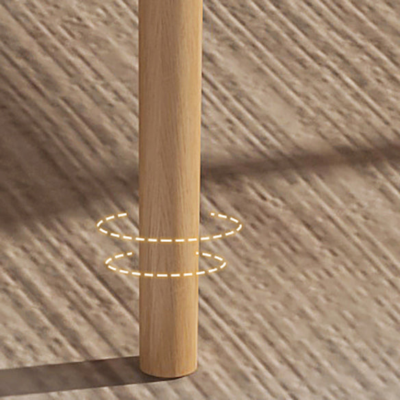 Contemporary Rectangle Shape Standard Dining Set MDF Natural Dining Set with 4 Legs Base Clearhalo 'Dining Room Sets' 'Dining Tables & Seating' 'dining_room_set' 'Furniture' 'furniture_dining_room_set' 'Kitchen & Dining Furniture' 'kitchen&dining_furn' 'kitchen' 3422277