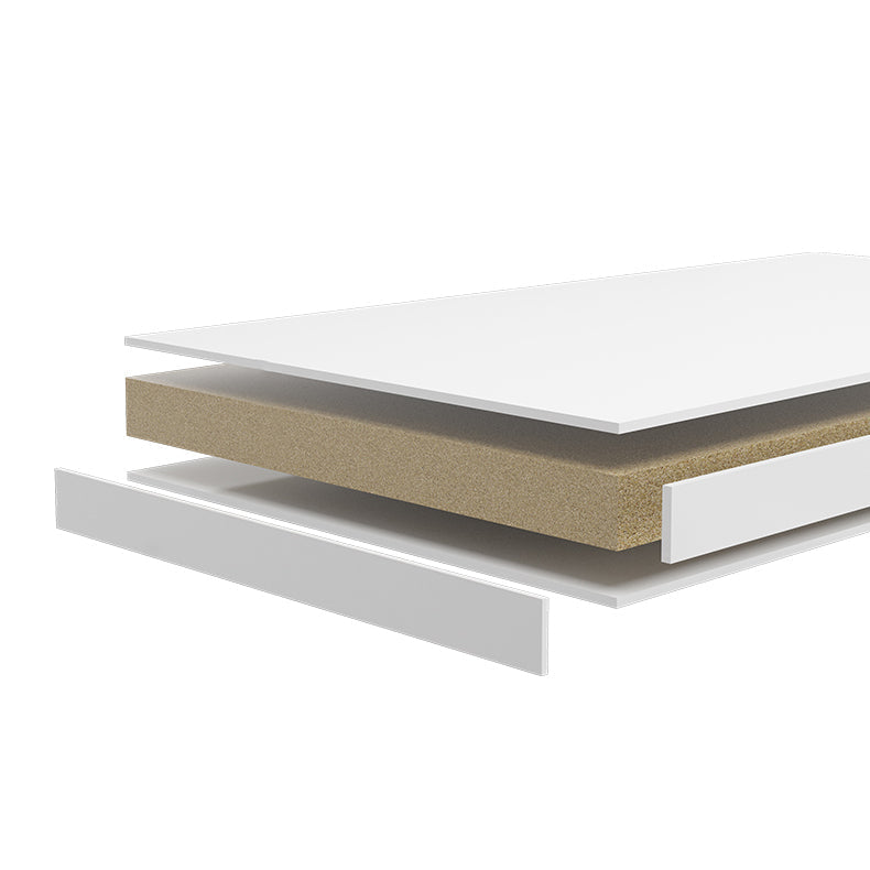 Contemporary Rectangle Shape Standard Dining Set MDF Natural Dining Set with 4 Legs Base Clearhalo 'Dining Room Sets' 'Dining Tables & Seating' 'dining_room_set' 'Furniture' 'furniture_dining_room_set' 'Kitchen & Dining Furniture' 'kitchen&dining_furn' 'kitchen' 3422279