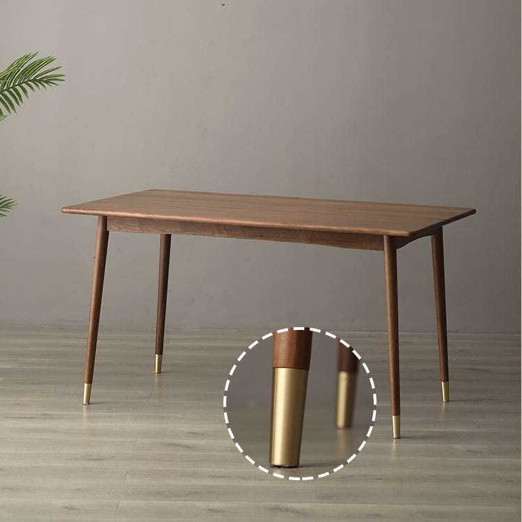 Contemporary Solid Wood Top Dining Room Furniture with Wooden 4 Legs Table Dinette Set Clearhalo 'Dining Room Sets' 'Dining Tables & Seating' 'dining_room_set' 'furn' 'furn_dining_room_set' 'Furniture' 'furniture_dining_room_set' 'Kitchen & Dining Furniture' 'kitchen&dining_furn' 'kitchen' 3422389