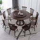 Round Traditional Standard Wood Dining Room Set of Rectangle Shape for Kitchen Table Set Clearhalo 'Dining Room Sets' 'Dining Tables & Seating' 'dining_room_set' 'furn' 'furn_dining_room_set' 'Furniture' 'furniture_dining_room_set' 'Kitchen & Dining Furniture' 'kitchen&dining_furn' 'kitchen' 3422457