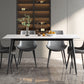 Modern Style Sintered Stone Dining Table Rectangular Dining Table with Metal Base Clearhalo 'Dining Room Sets' 'Dining Tables & Seating' 'dining_room_set' 'furn' 'furn_dining_room_set' 'Furniture' 'furniture_dining_room_set' 'Kitchen & Dining Furniture' 'kitchen&dining_furn' 'kitchen' 3422761