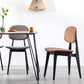 Modern Armless Dining Side Chair Indoor Open Back Chair with Metal Legs Clearhalo ' kitchen&dining_furn' 'Dining Chairs' 'Dining Tables & Seating' 'dining_chair' 'Furniture' 'furniture_dining_chair' 'Kitchen & Dining Furniture' 'kitchen' 3444966