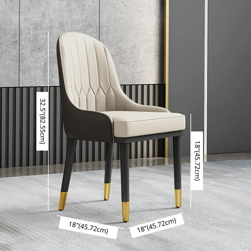 Minimalist Style Sintered Stone Dining Set with Traditional Height Table and 4 Black Legs Base Clearhalo 'Dining Room Sets' 'Dining Tables & Seating' 'dining_room_set' 'furn' 'furn_dining_room_set' 'Furniture' 'furniture_dining_room_set' 'Kitchen & Dining Furniture' 'kitchen&dining_furn' 'kitchen' 3446771