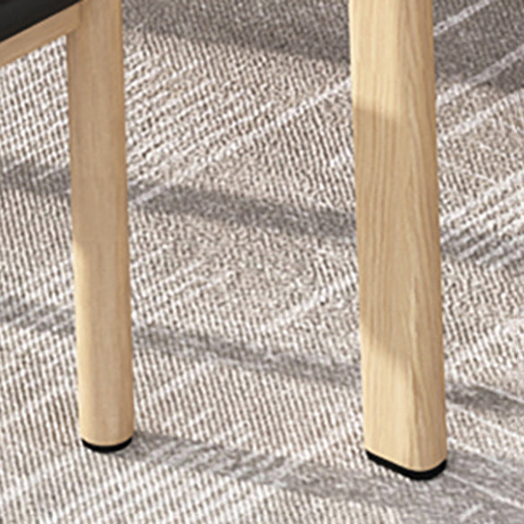 Wooden Modern Dining Room Set Standard Height with Trestle Base Formal Table Set for Home Use Clearhalo 'Dining Room Sets' 'Dining Tables & Seating' 'dining_room_set' 'furn' 'furn_dining_room_set' 'Furniture' 'furniture_dining_room_set' 'Kitchen & Dining Furniture' 'kitchen&dining_furn' 'kitchen' 3446799