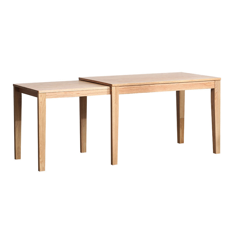 Contemporary Style Dining Table with Solid Wood Dining Table and Chairs for Home Use Clearhalo 'Dining Room Sets' 'Dining Tables & Seating' 'dining_room_set' 'Furniture' 'furniture_dining_room_set' 'Kitchen & Dining Furniture' 'kitchen&dining_furn' 'kitchen' 3446867