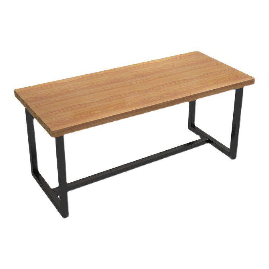 Industrial Wooden Dining¬†Room¬†Set with Rectangle Table Formal Dining Table Furniture Clearhalo 'Dining Room Sets' 'Dining Tables & Seating' 'dining_room_set' 'furn' 'furn_dining_room_set' 'Furniture' 'furniture_dining_room_set' 'Kitchen & Dining Furniture' 'kitchen&dining_furn' 'kitchen' 3446991