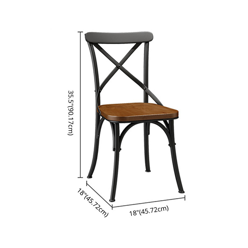 Industrial Wooden Dining¬†Room¬†Set with Rectangle Table and Black Legs Dining Table Furniture Clearhalo 'Dining Room Sets' 'Dining Tables & Seating' 'dining_room_set' 'furn' 'furn_dining_room_set' 'Furniture' 'furniture_dining_room_set' 'Kitchen & Dining Furniture' 'kitchen&dining_furn' 'kitchen' 3447149