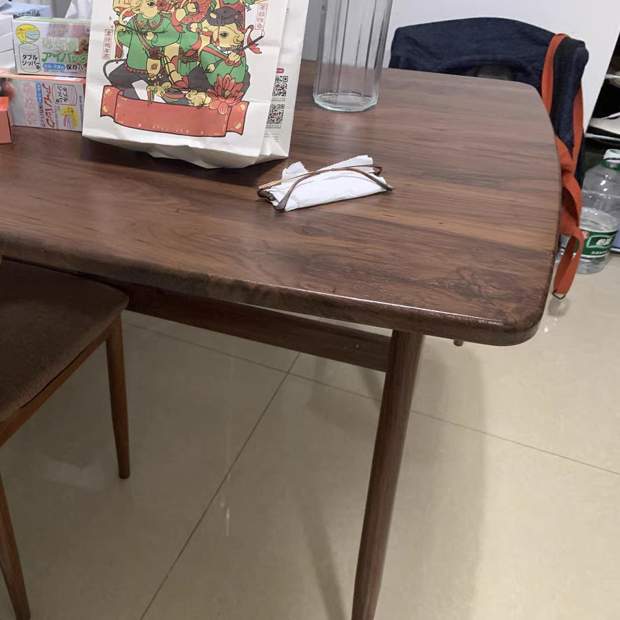 Contemporary Style Dining Room Sets with Wooden Dining Table and Chairs Clearhalo 'Dining Room Sets' 'Dining Tables & Seating' 'dining_room_set' 'furn' 'furn_dining_room_set' 'Furniture' 'furniture_dining_room_set' 'Kitchen & Dining Furniture' 'kitchen&dining_furn' 'kitchen' 3447213