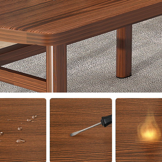 Minimalist Style Traditional Height Dining Set with Rectangle Shape Table and 4 Legs Base Clearhalo 'Dining Room Sets' 'Dining Tables & Seating' 'dining_room_set' 'furn' 'furn_dining_room_set' 'Furniture' 'furniture_dining_room_set' 'Kitchen & Dining Furniture' 'kitchen&dining_furn' 'kitchen' 3447385