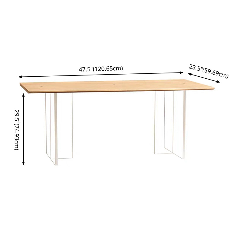 Modern Style Wooden Brown Dining¬†Room¬†Set Standard Height Home Dining Table Furniture Clearhalo 'Dining Room Sets' 'Dining Tables & Seating' 'dining_room_set' 'furn' 'furn_dining_room_set' 'Furniture' 'furniture_dining_room_set' 'Kitchen & Dining Furniture' 'kitchen&dining_furn' 'kitchen' 3447411